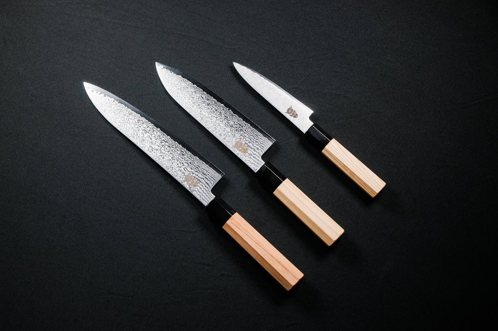 
                  
                    Load image into Gallery viewer, YASHA Japanese Zelkova GYUTO Knife 210mm
                  
                