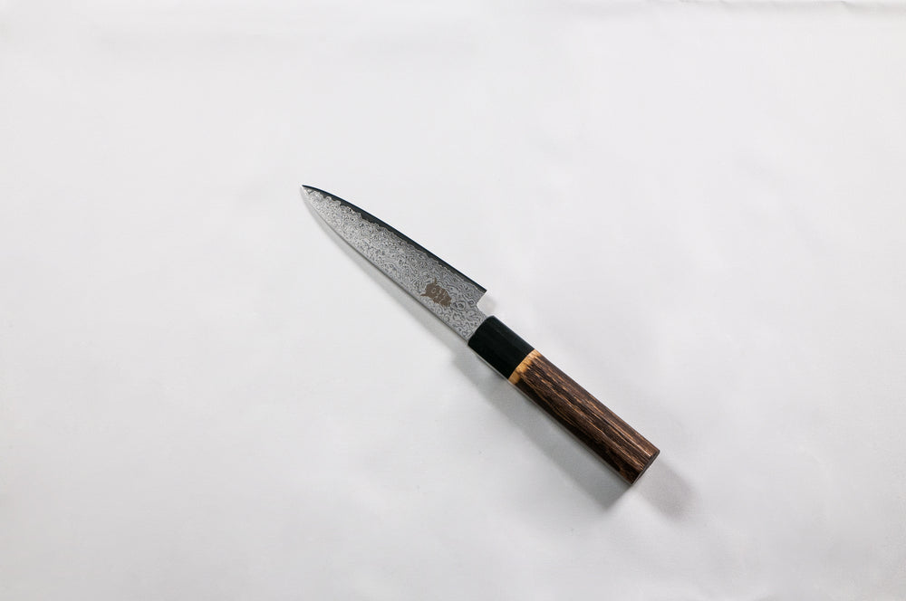 YASHA Roasted Chestnut PETTY Knife 120mm