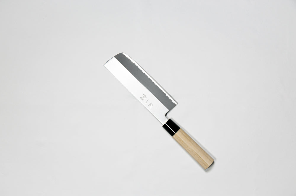 
                  
                    Load image into Gallery viewer, ITTOTAN Black Cinnamon NAKIRI Knife 160mm
                  
                