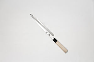 
                  
                    Load image into Gallery viewer, ITTOTAN Black Cinnamon Knife MIOROSHI 210mm
                  
                