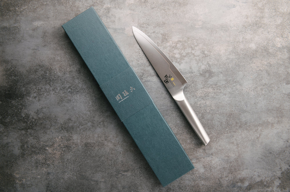 Seki Magoroku 10000ST Santoku Kitchen Knife 165mm
