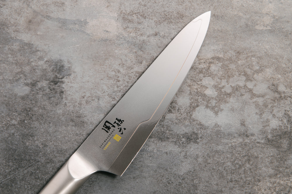 
                  
                    将图像加载到图库查看器中，Seki Magoroku 10000ST Santoku Kitchen Knife 165mm
                  
                