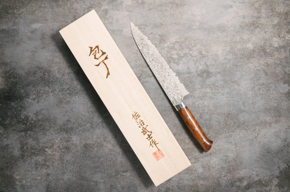 Saji Bushi Echizen Uchihamono Gyuto Kitchen Knife 240mm