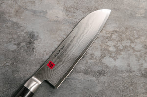 
                  
                    将图像加载到图库查看器中，Sumikama Kasumi Damascus Santoku Kitchen Knife 180mm
                  
                