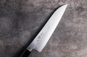 
                  
                    Load image into Gallery viewer, Hinoura Cutlery Studio Tsukasa Saku ATS34 Damascus Gyuto Knife
                  
                